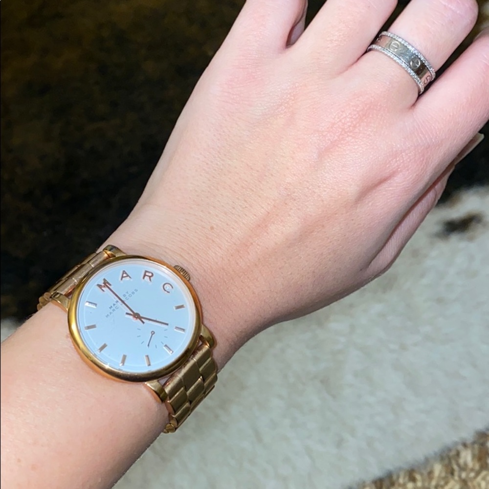 Marc Jacobs Gold Watch